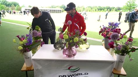 Thomas Detry Wins Dp World Flower Arranging Challenge Cgtn