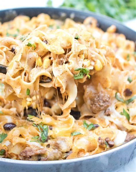 10 Cheesy Ground Beef Pasta Skillet Recipes - 5 Dinners In 1 Hour ...