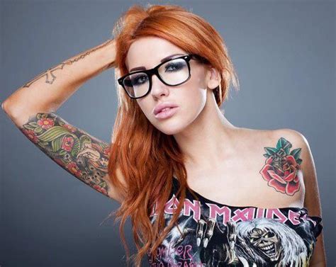 Sallie Axl Girl Tattoos Redheads Inked Girls