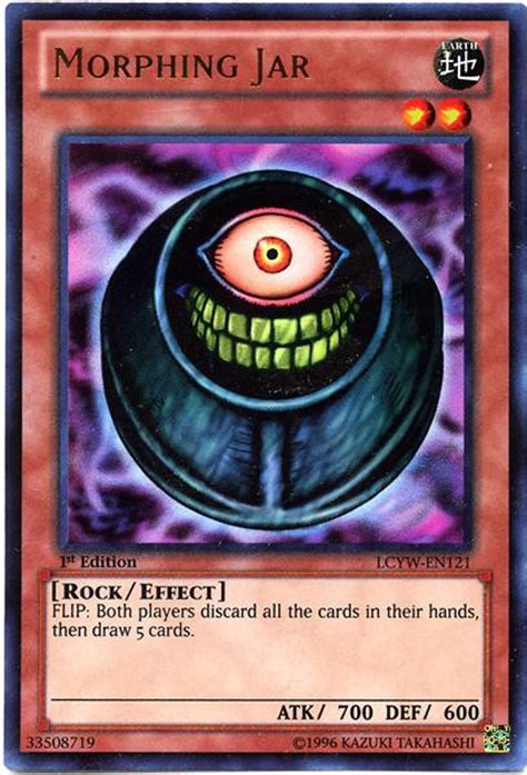 Yugioh Legendary Collection 3 Single Card Ultra Rare Morphing Jar Lcyw
