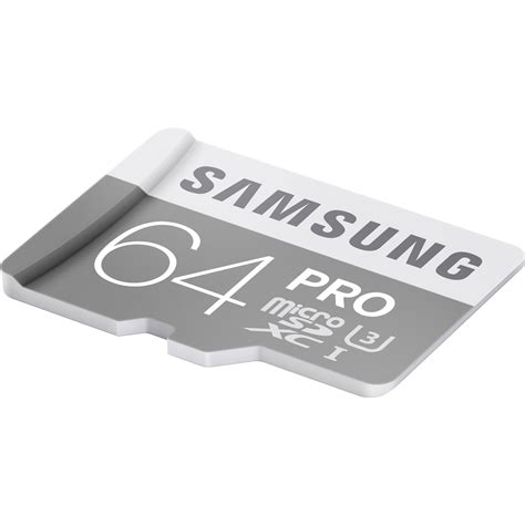 Samsung 64gb Pro Uhs I Microsdxc Memory Card Mb Mg64eaam Bandh