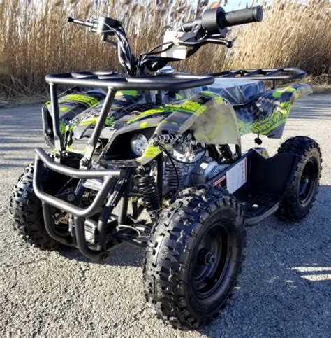 50cc Atv Gas Utility Quad With Electric Start And Throttle Limiter W