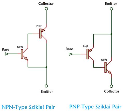 Npn And Pnp Transistor Circuit Diagram