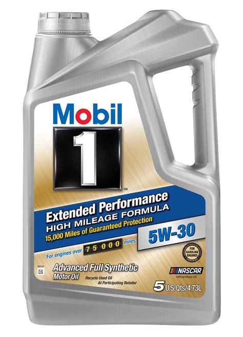 3 Pack Mobil 1 Extended Performance High Mileage Formula 5w 30 Motor