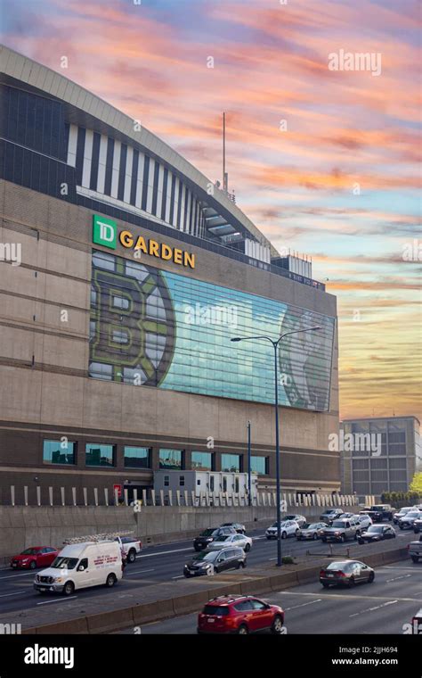 Boston Ma United States May 16 2022 The Exterior Of The Td Garden