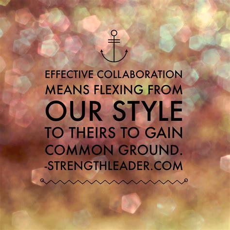 Effective Collaboration Means Flexing