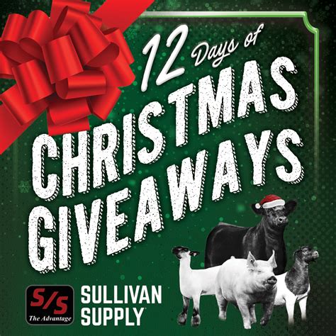 12 Days Of Sullivan Supply Christmas Giveaways The Pulse