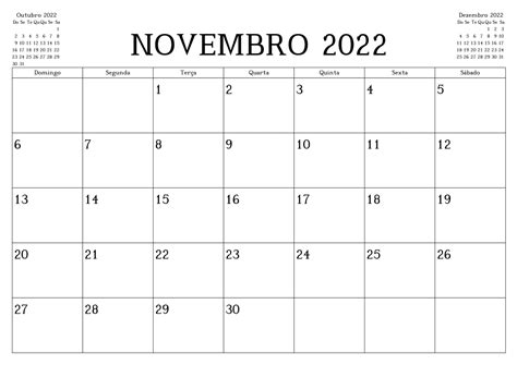 Calendário De Novembro De 2022 Para Imprimir 503sd Michel Mobile Legends
