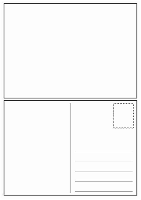 Make Your Own Beautiful Postcard Template In 2023 Free Sample