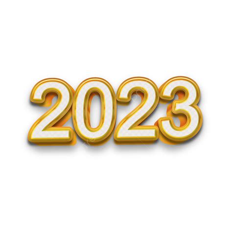 2023 Design De Efeito De Texto Editável Em 3d Png 2023 Ano Novo