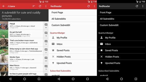 Whether it's popular and mainstream or niche and obscure, we can pretty much guarantee that you'll find a community of other enthusiasts on reddit. 10 best Reddit apps for Android! - Android Authority