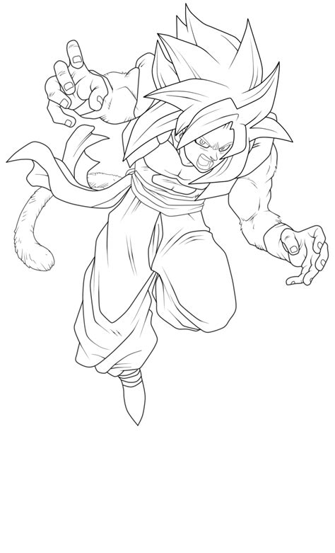 Dragon ball z coloring pages gogeta see more images here : Ssj4 Gogeta Coloring Pages - Coloring Home