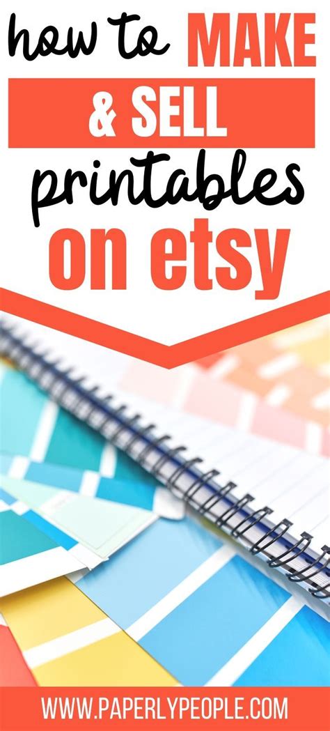 How To Make And Sell Digital Printables On Etsy Digital Printables