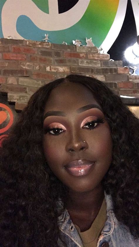 Pin ‘ Kjvougee 🌺 Black Women Makeup Black Girl Makeup Girls Makeup Dark Skin Beauty Dark