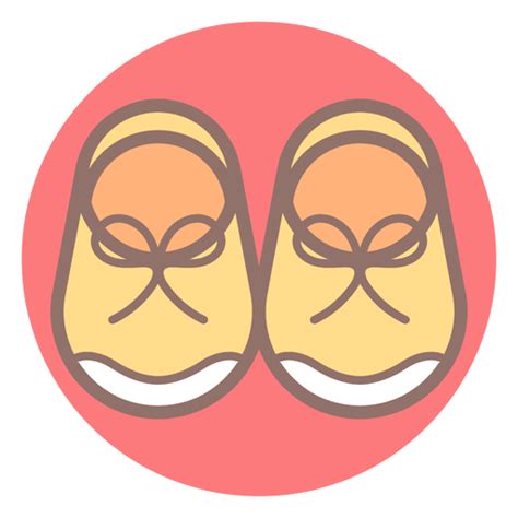 Baby Shoes Circle Icon Transparent Png And Svg Vector File