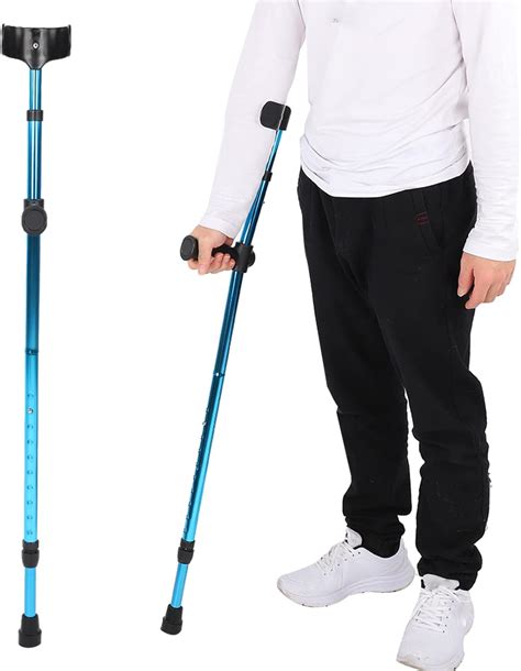 Forearm Crutches Portable Hand Cane Walking Stick