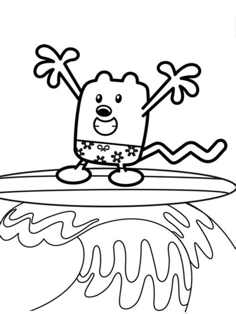 Wow Wow Wubbzy Coloring Pages Print For Free