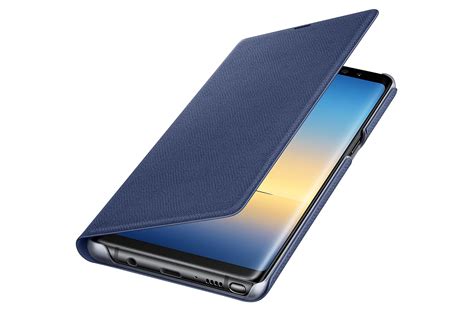 Samsung Galaxy Note 8 Led View Wallet Case Gadgets Finder