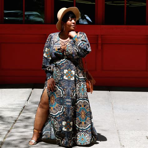 How I Styled This High Split Printed Maxi Dress Style Chic 360