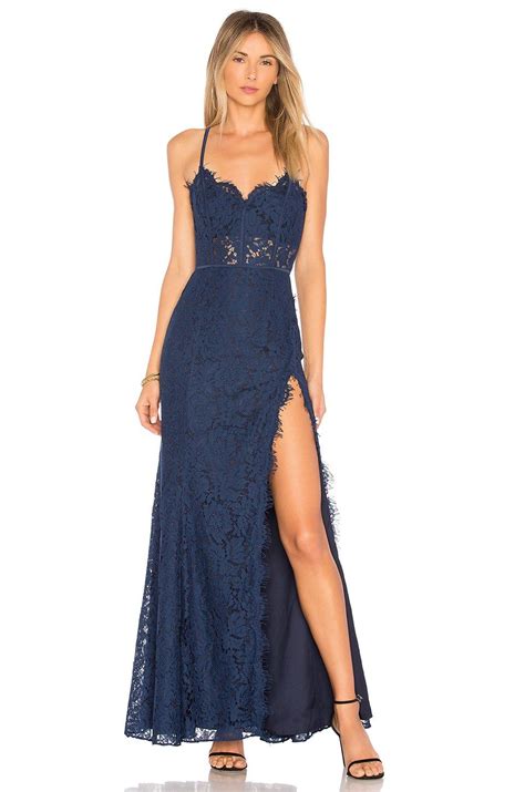 fame and partners the kirsten dress in navy from dresses backless dress formal