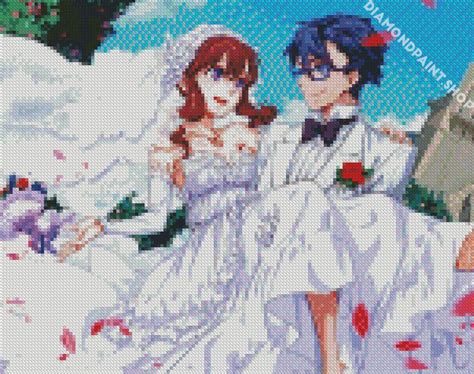 Cute Anime Wedding Diamond Paintings Diamondpaintshop