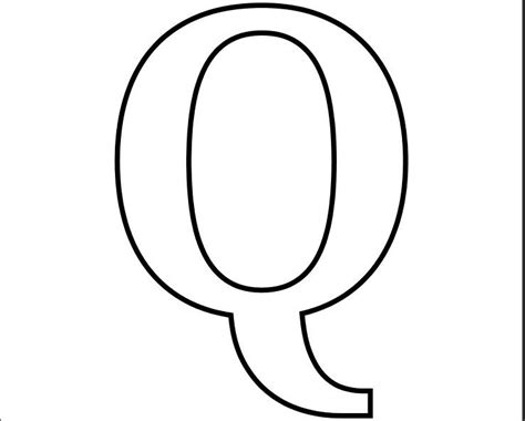 Printable Pdf Letter Q Coloring Page Printable Alphabet Letters