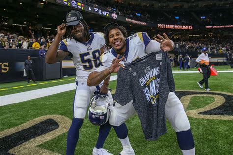 Rams Super Bowl Bound With Overtime Victory Over Saints  Times of San