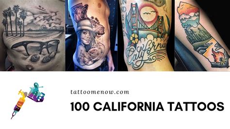 They're for tattoo collectors with a sick sense of humor and we're totally on board. 100 California Tattoo Designs and Ideas - YouTube