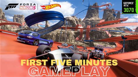 Hot Wheels Expantion In Forza Horizon 5 First Five Minutes Gameplay Intel I7 13th Gen Rtx