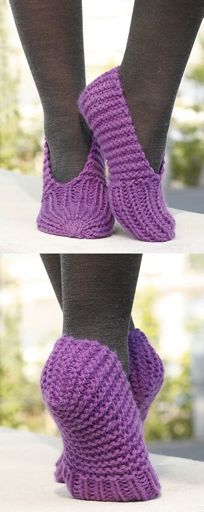 Free Knitting Patterns For Slipper Boots Amirmariella
