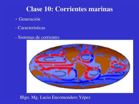 Ppt Clase 10 Corrientes Marinas Powerpoint Presentation Free