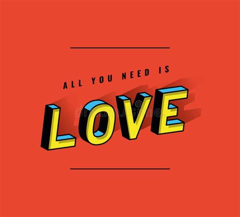 All You Need Love Lettering Stock Illustrations 1447 All You Need