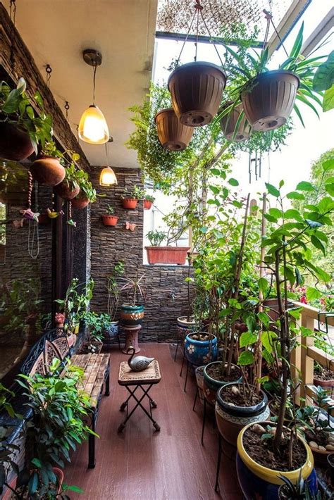 There are 184108 india home decor for sale on etsy, and they cost $47.29 on average. 49 Pretty Small Terrace Design Ideas | Small balcony ...