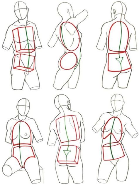 How To Draw A Man S Body In Four Different Ways