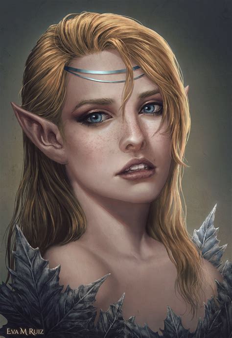 ev on twitter in 2020 fantasy character design fantasy portraits elf characters