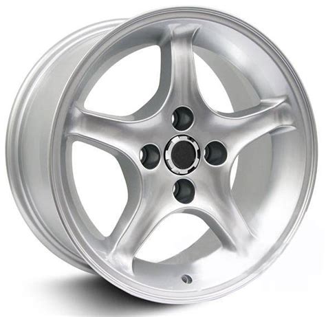 Ford Mustang Silver 1995 Style Cobra R Wheel