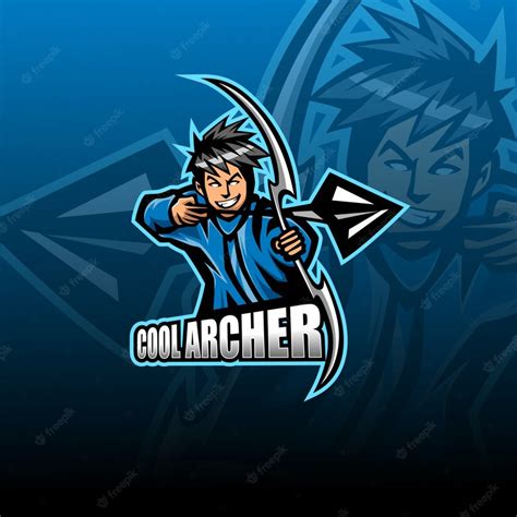 Premium Vector Archer Esport Mascot Logo Template