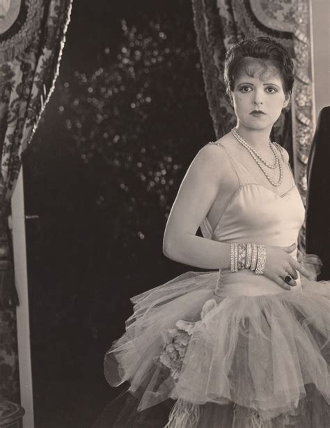 Clara Bow In Diamonds And Pearls Written In Pencil On Reverse Clara Bow As Kitty Flanders In