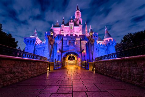 Low Approach To Sleeping Beauty Castle — Matthew Cooper Photography