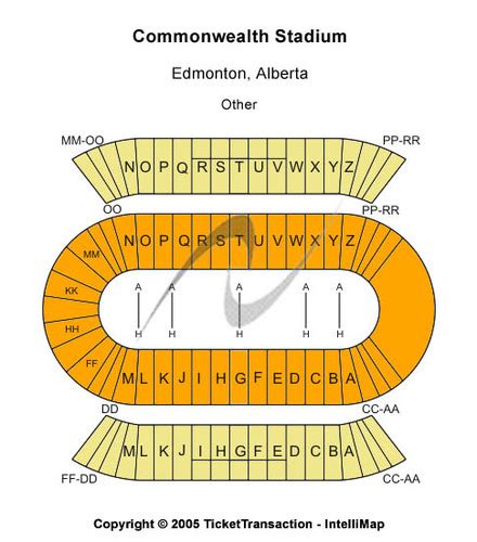 Commonwealth Stadium Tickets And Commonwealth Stadium Seating Charts