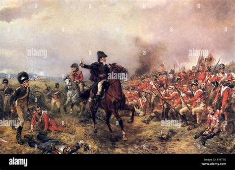 Field Marshal Arthur Wellesley The 1st Duke Of Wellington At The Stock