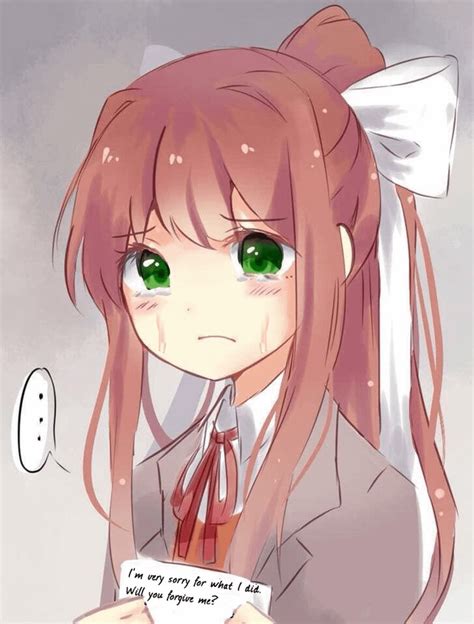 How Can I Stay Mad When I See Monikas Tears Ddlc
