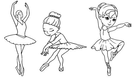 Aprender Sobre 35 Imagem Desenhos Bailarinas Para Colorir Br