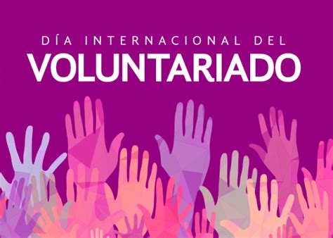 Día Internacional De Los Voluntarios 5 De Diciembre El Hormiguero
