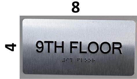 Ada Floor Number Sign Dob Signs Nyc Your Official Store For Nyc Dob