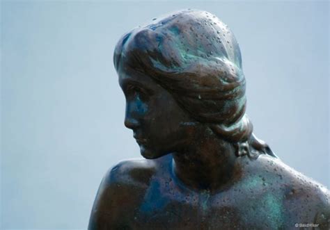 The Little Mermaid Statue Of Copenhagen Baldhiker