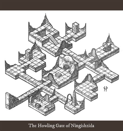 Tutorial How To Draw An Isometric Dungeon Map Niklas