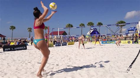 beach volleyball women amateur divisions game 5 clearwater beach fl 2019 youtube