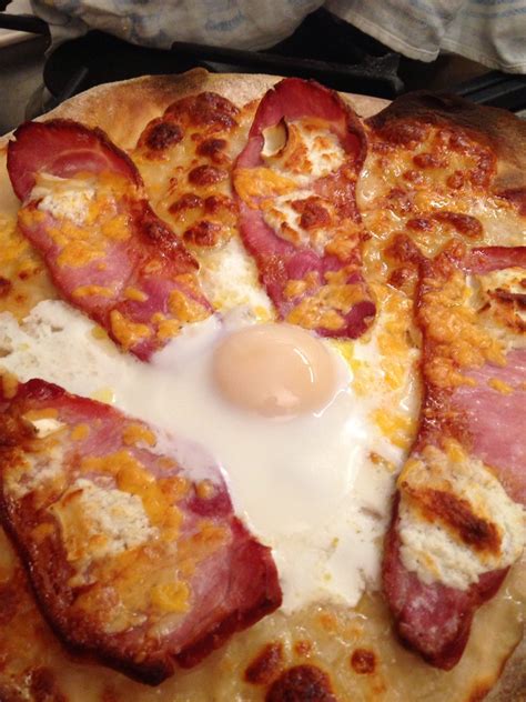 Bacon And Egg Pizza Dan Noyes Flickr