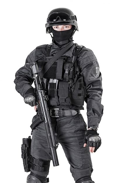 Premium Photo Swat Police Officer